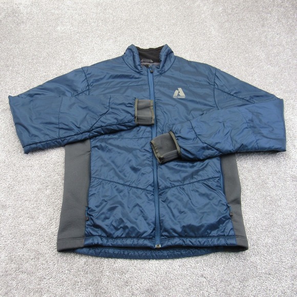 Eddie Bauer First Ascent Jacket Men M Navy Nylon Whittaker Mountaineering Hiking - Picture 1 of 16